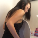 This is my second day with bad diarrhea. I positioned myself backwards on the toilet so you can see my shit stream and wiping close up. What a spluttery mess! Presented in 720P vertical HD format.